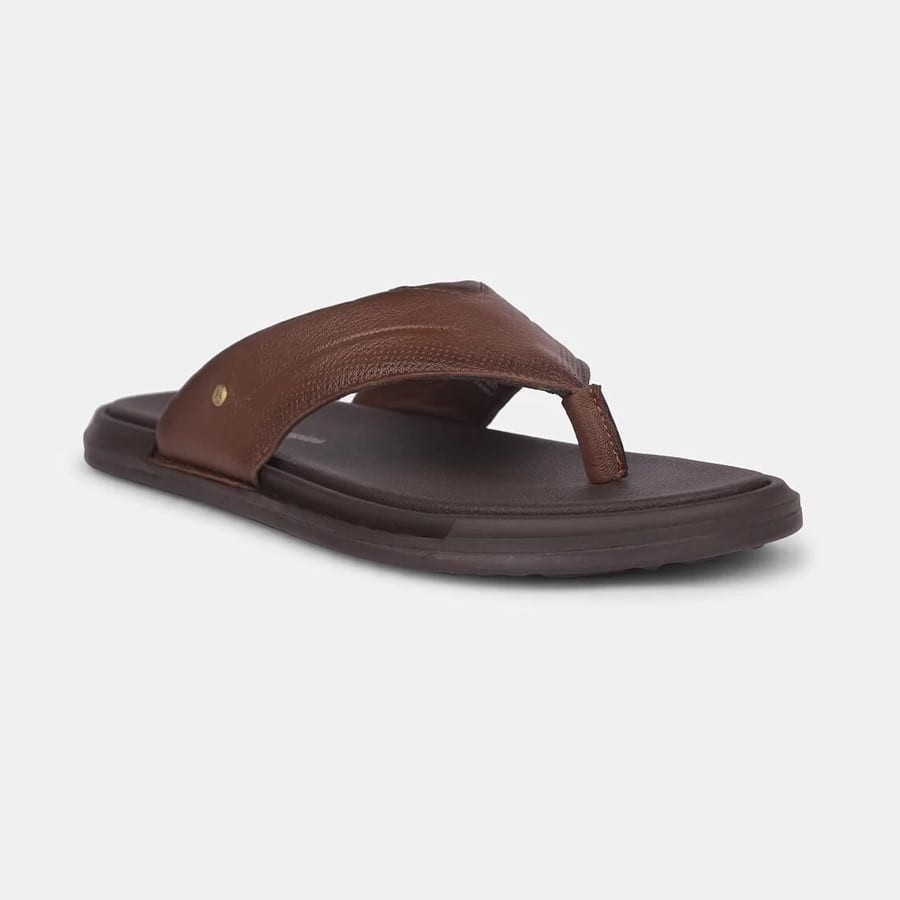 Hush Puppies Tan Everyday Lifestyle Flip Flop For Men