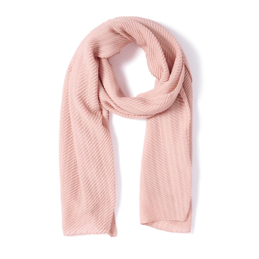 Pia Pleated Evening Scarf