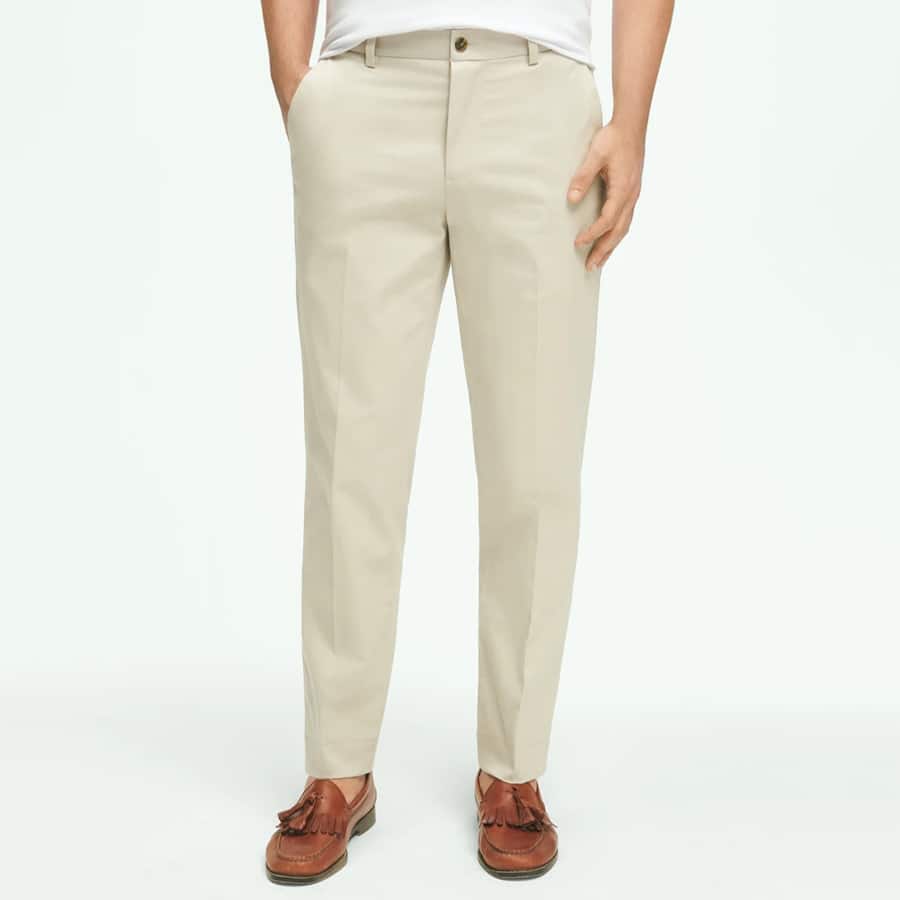 Light Weight Advantage Solid Slim Fit Chinos