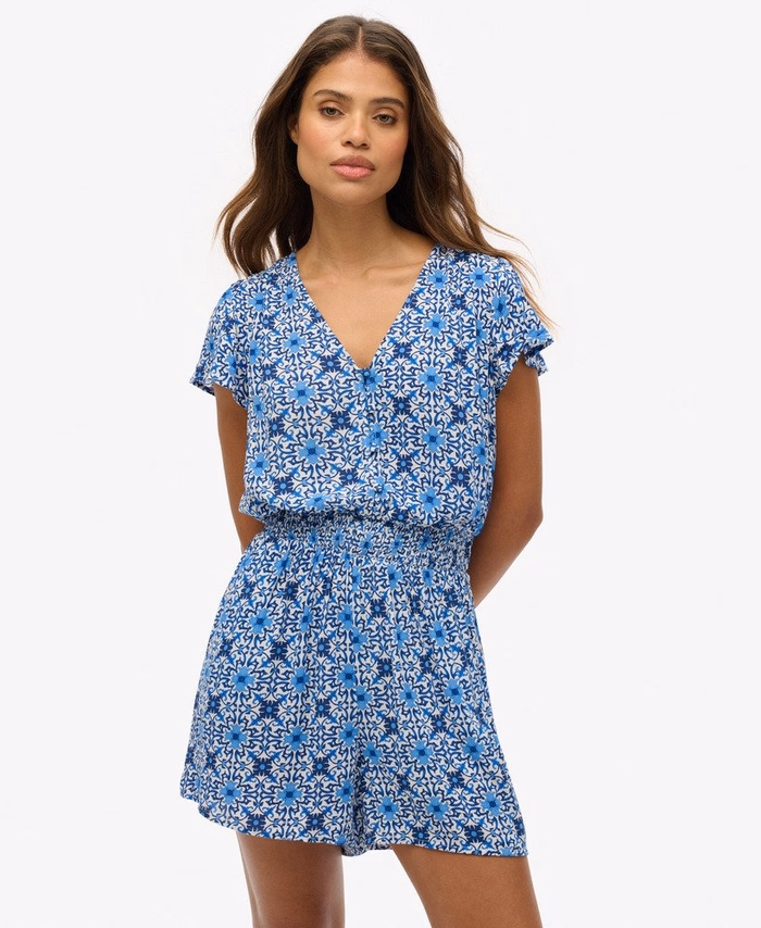 SS printed playsuit