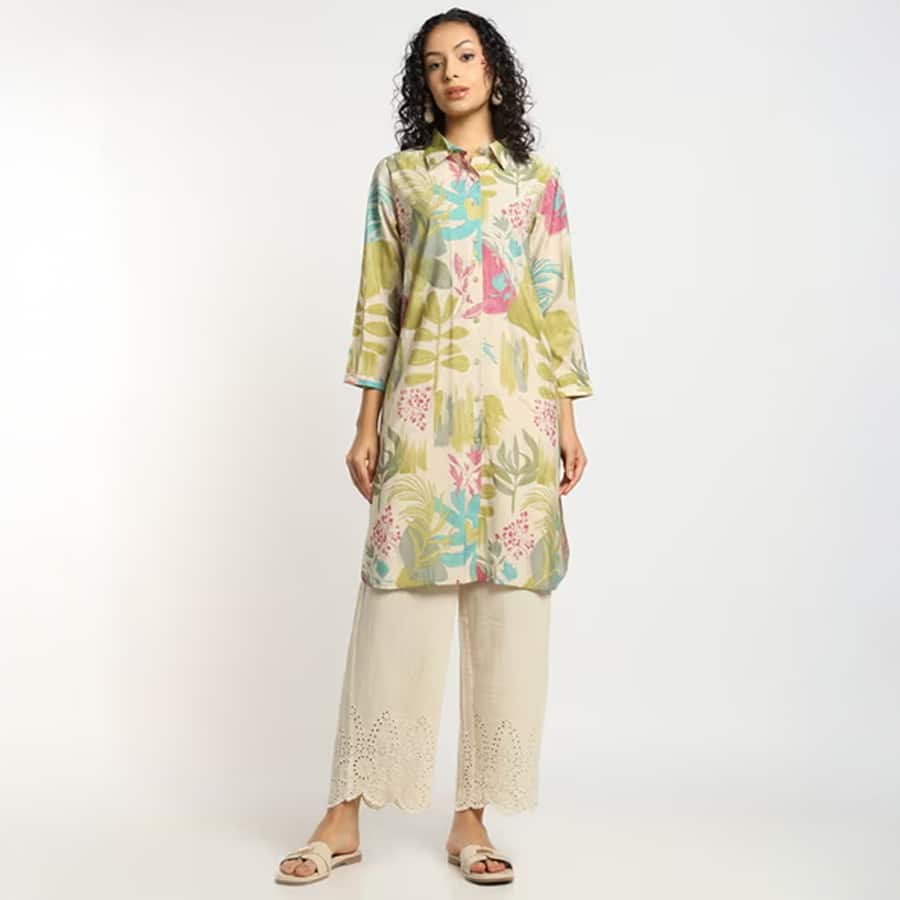 Printed Straight Kurta