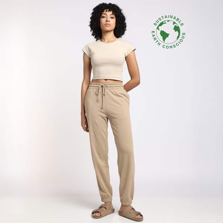 Organic Cotton Solid Joggers