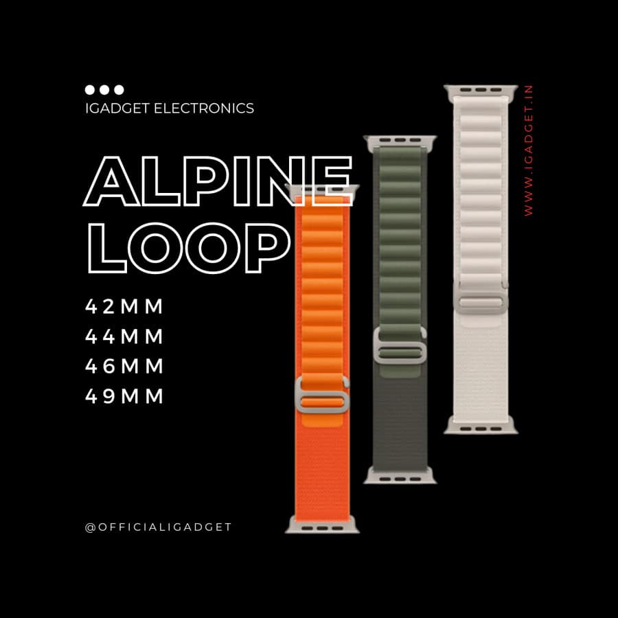 iWatch Alpine Loop Premium Quality
