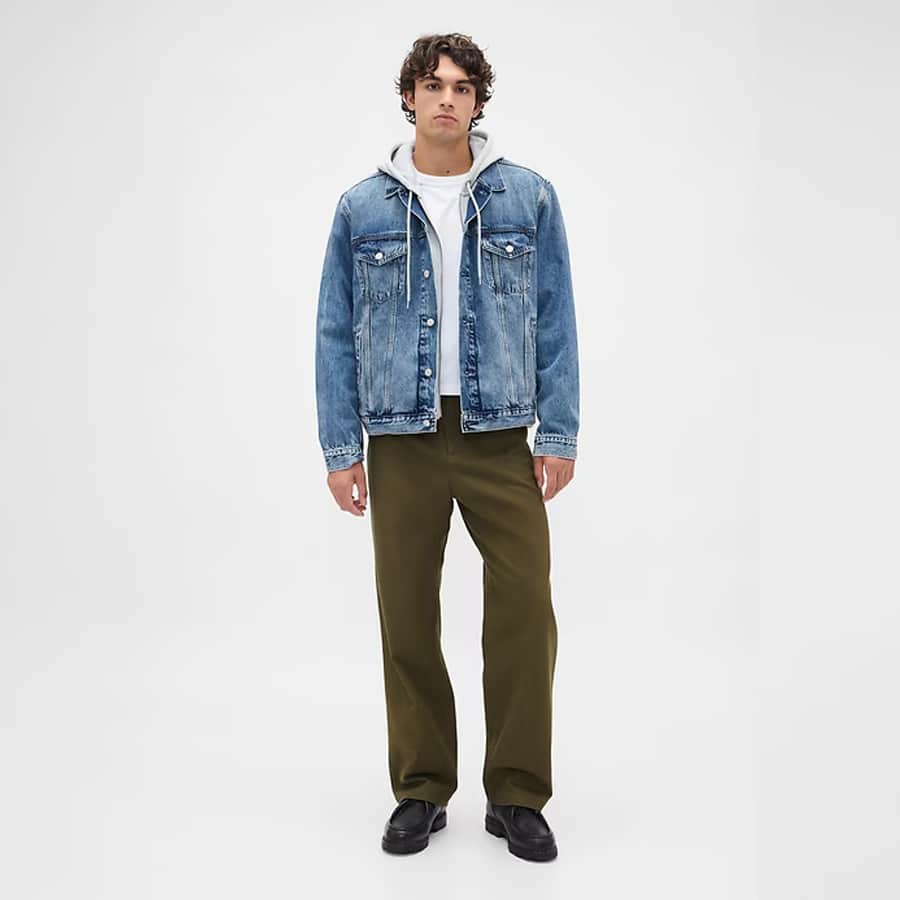 Modern Baggy Khakis
