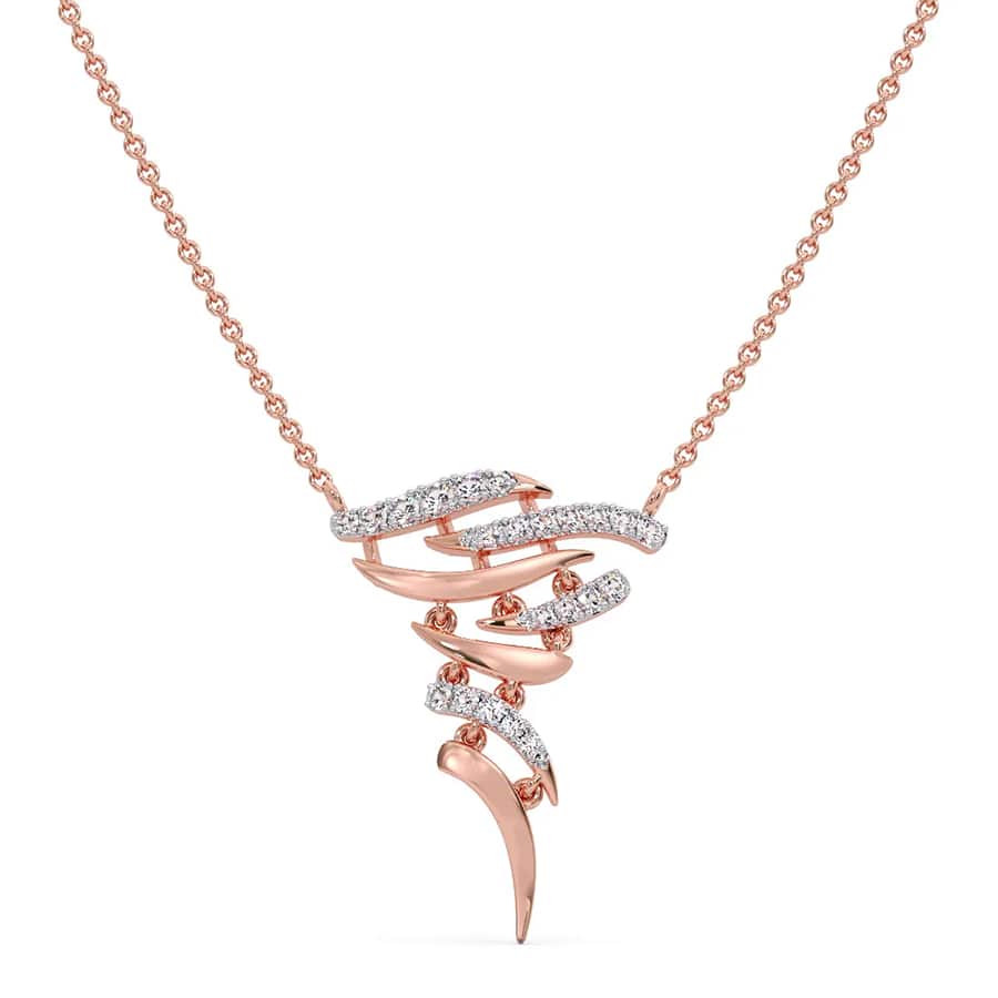 Jhansi Diamond Pendant Necklace