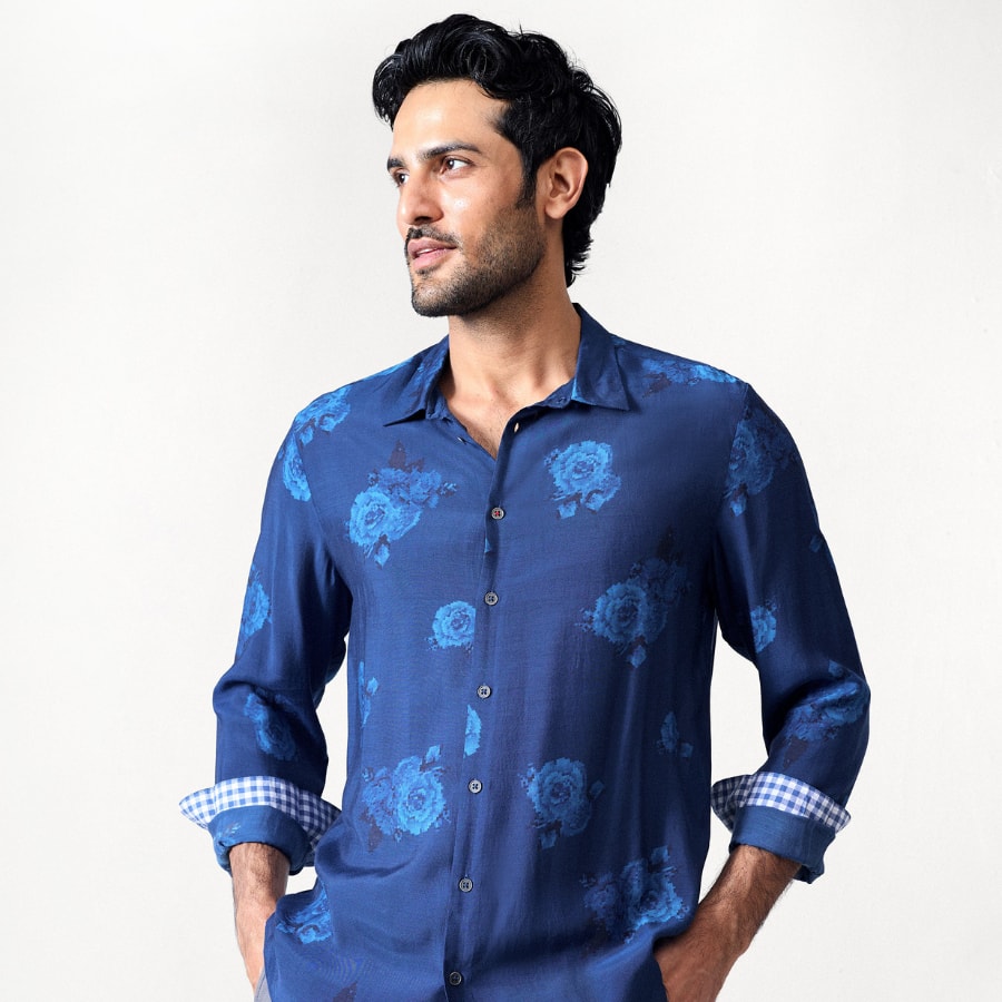 Hakuna Shirt - Navy Printed