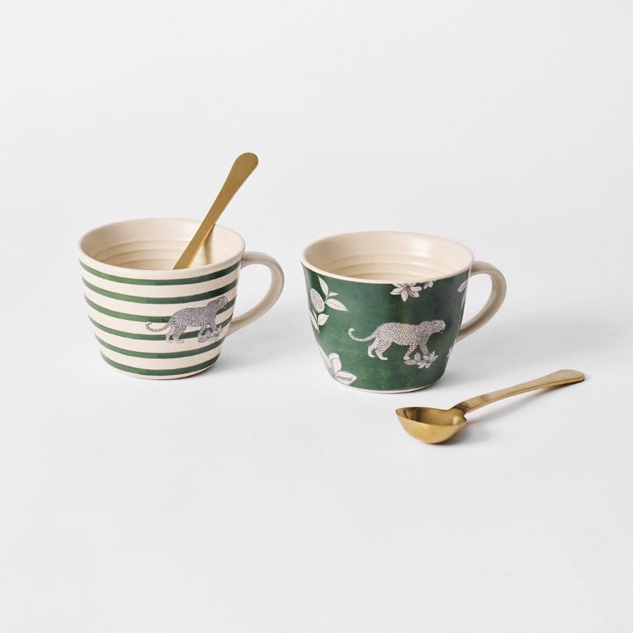 Wander Soup Mug with Spoon - Set of 2