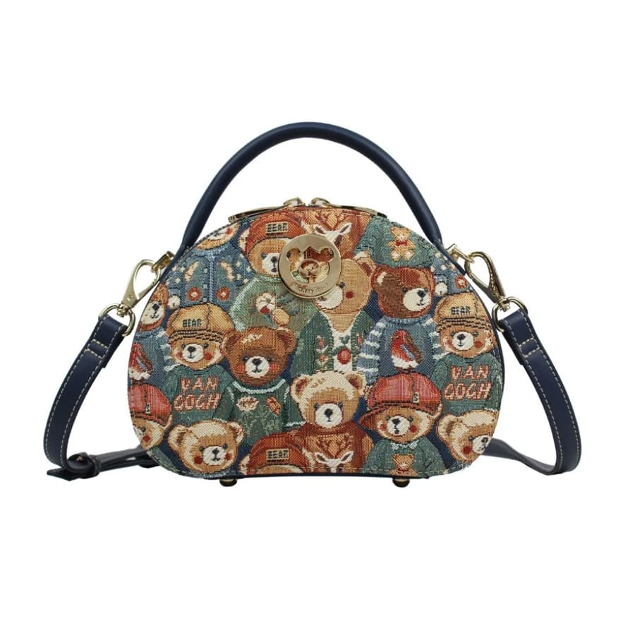 Green Bear Sling Bag