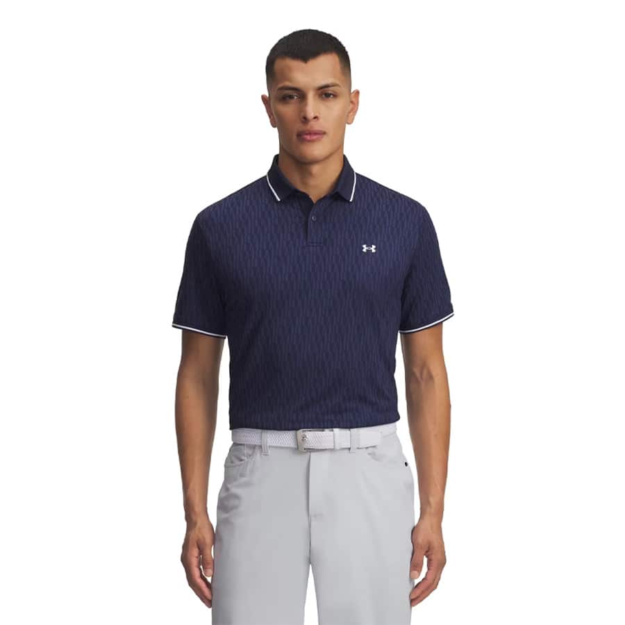 UA Men's Drive Sport Jacquard Golf Polo