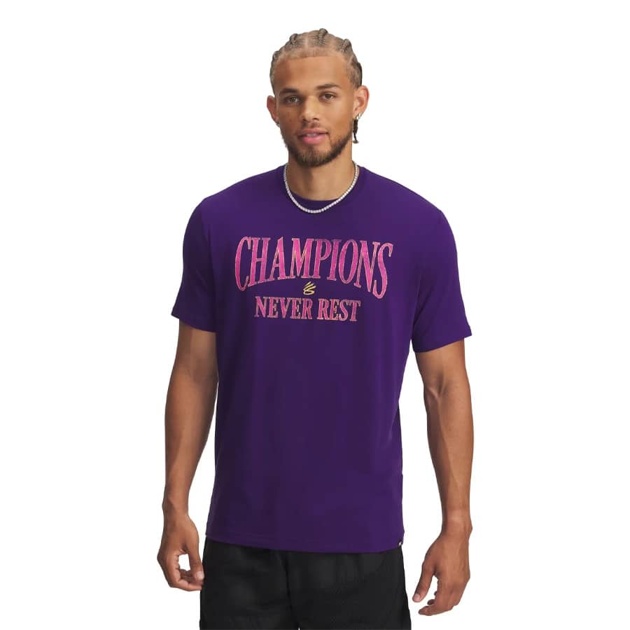 UA Men's Curry Tour Tee 5 Short Sleeve