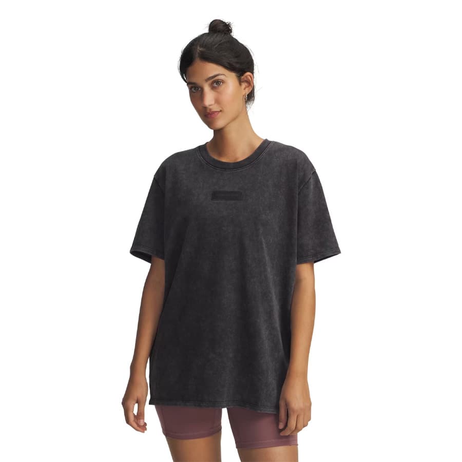 UA Women's Project Rock Oversized Short Sleeve