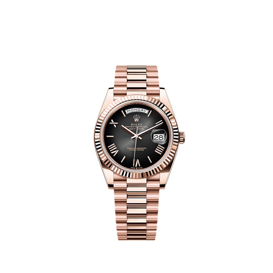 Day-Date 40 Oyster, 40 mm, Everose gold
