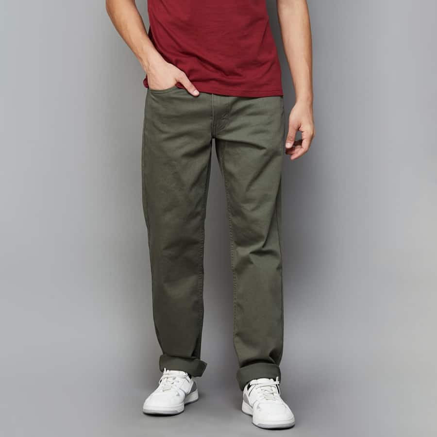 LEVI'S Solid Comfort Fit Jeans