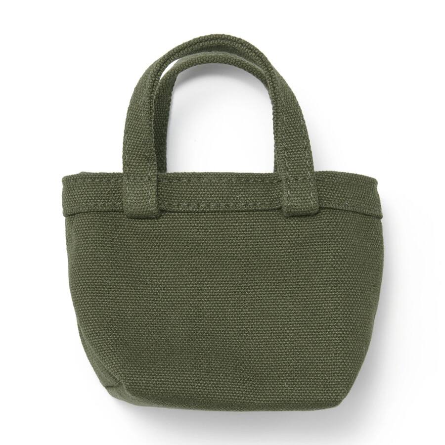 Mini canvas tote bag