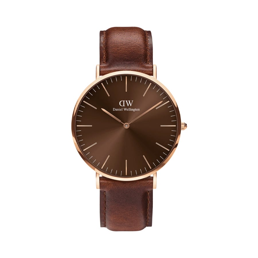 Classic St Mawes Amber Rose Gold