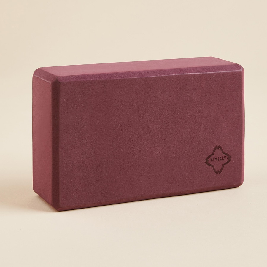 Yoga Foam Block - Burgundy