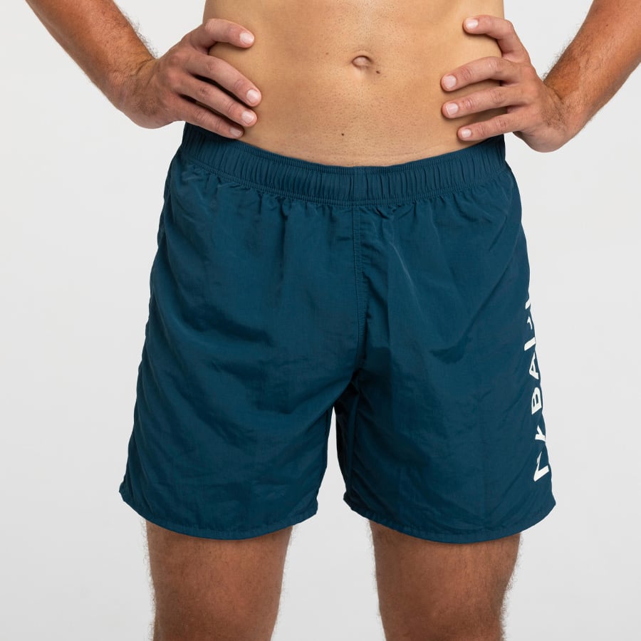 Men's Swim Shorts 100 Quick-Dry & Stretchable Turquoise