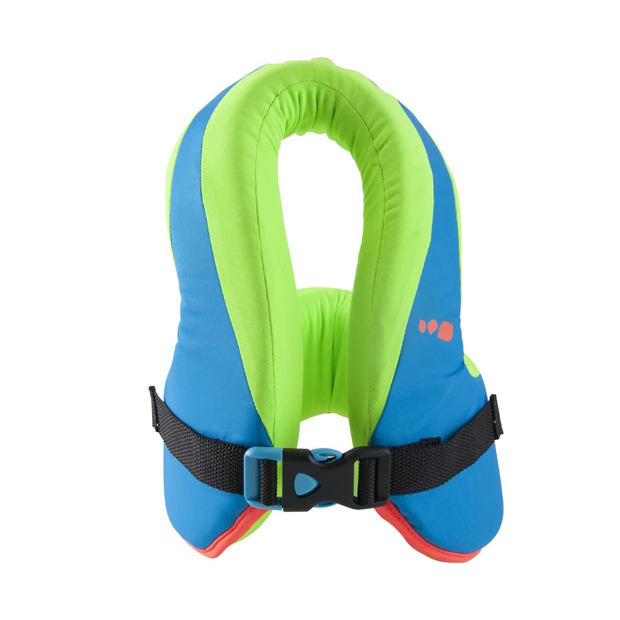 Swim Life Vest SWIMVEST+ Secure Fit & Buoyant Green Blue