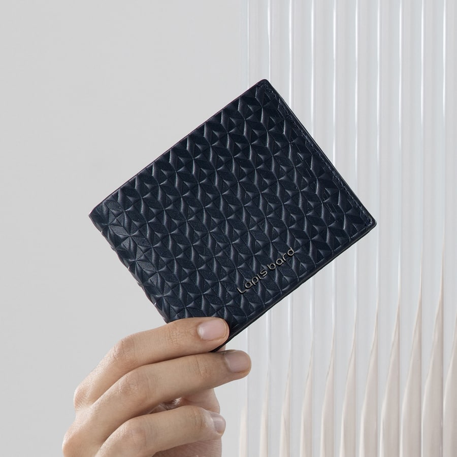 Wallet Lapis Bard Enigma 6cc And Cash Compartment Bi-Fold Navy