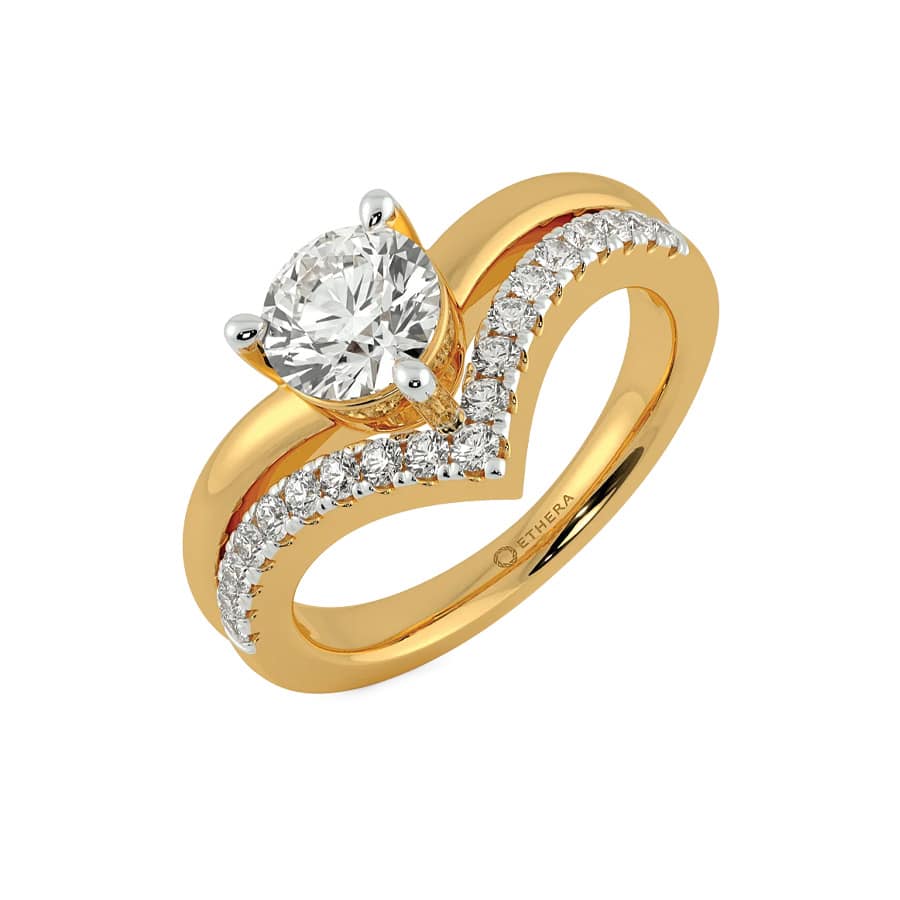 The Love Code Solitaire Ring