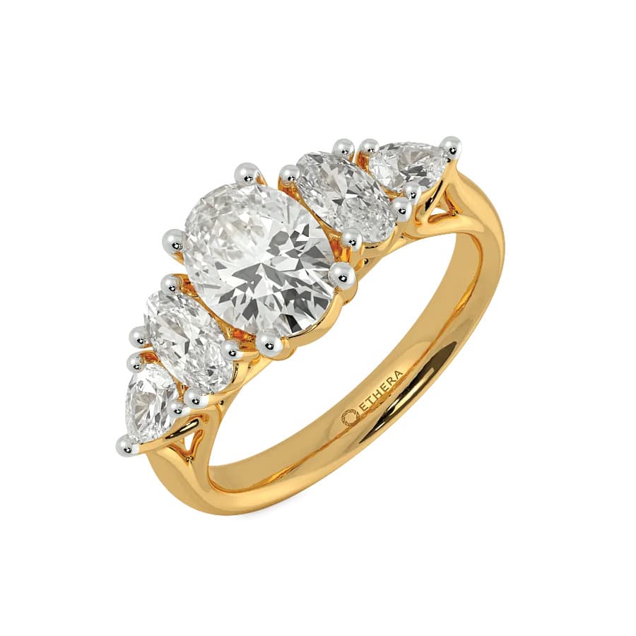 Defining Moment 5 Stone Ring