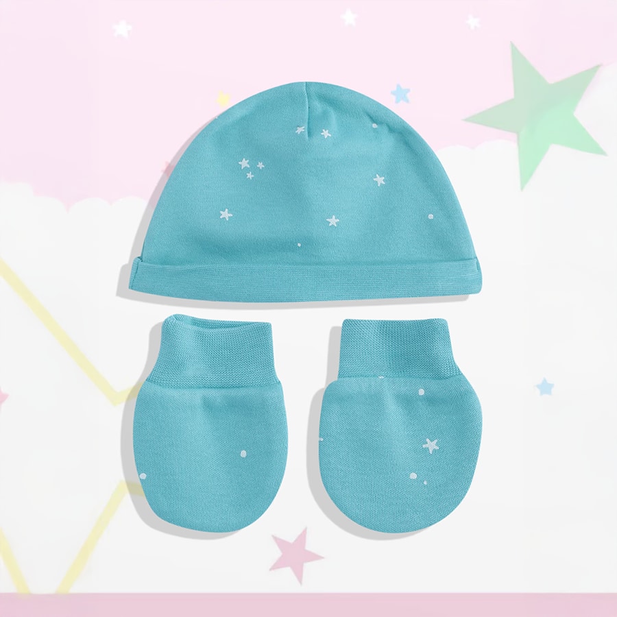 Mothercare Unisex Winter Dreamscape Hat and Mittens Set - Multi