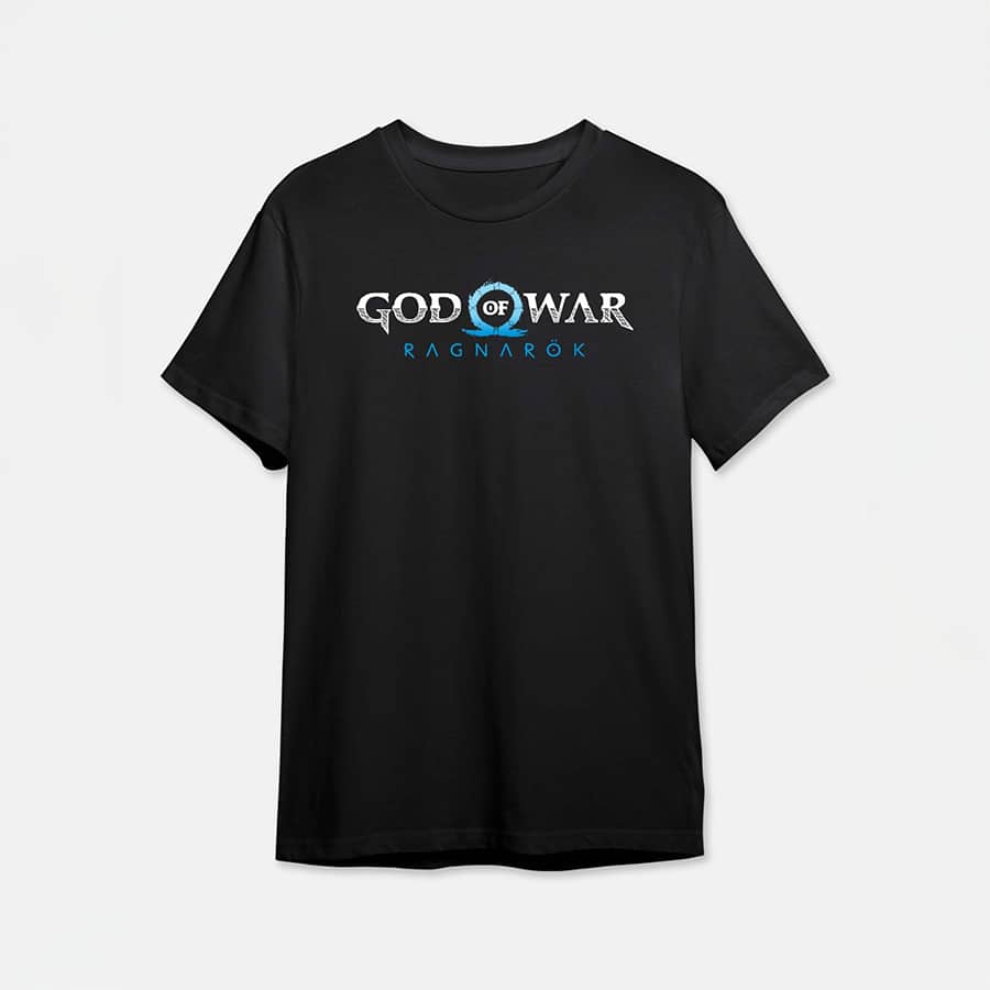 God of War-Gaming T-Shirt- Ragnarok – Black