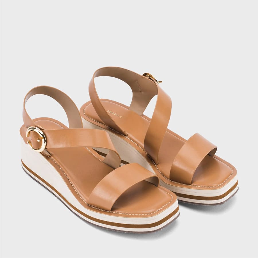 Lopez Liv Comfort Beige Heels