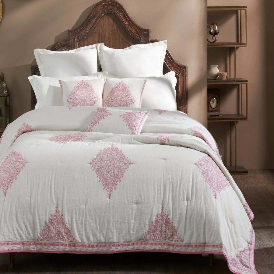 Puffer Embroidered Bedding Set