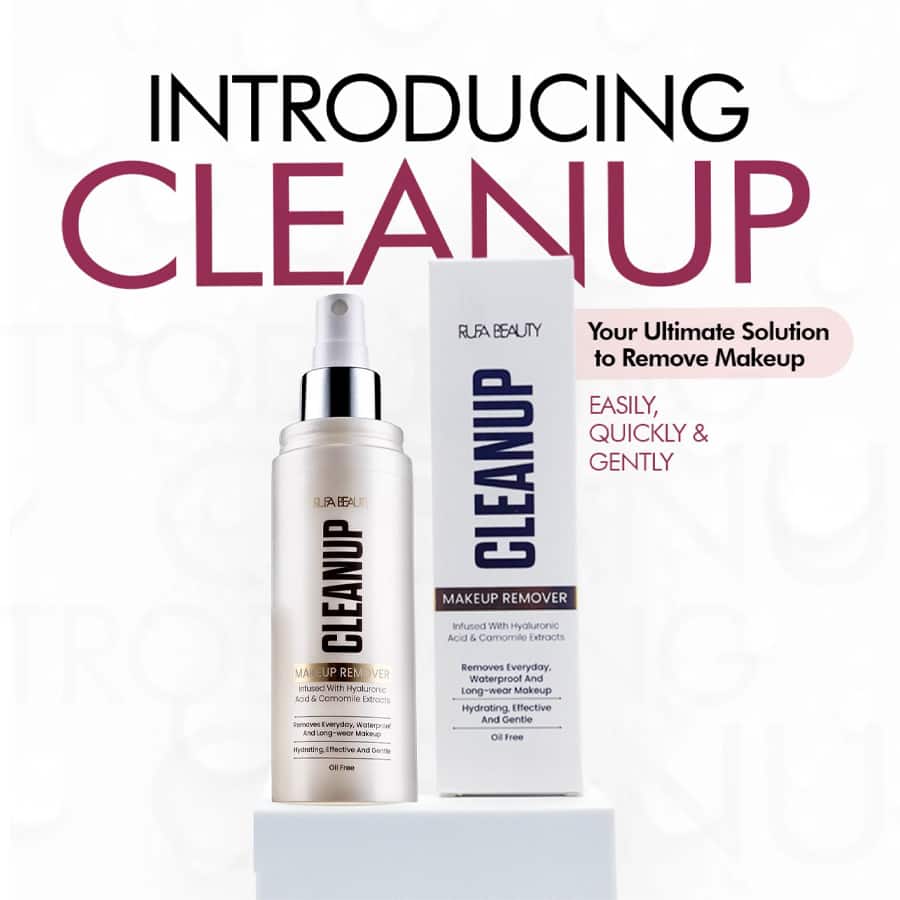CLEANUP Spray Makeup Remover + FREE Cleansing Pad