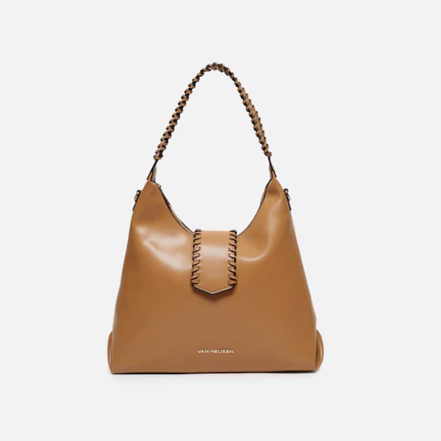 Women Brown Solid Casual Sling Bag