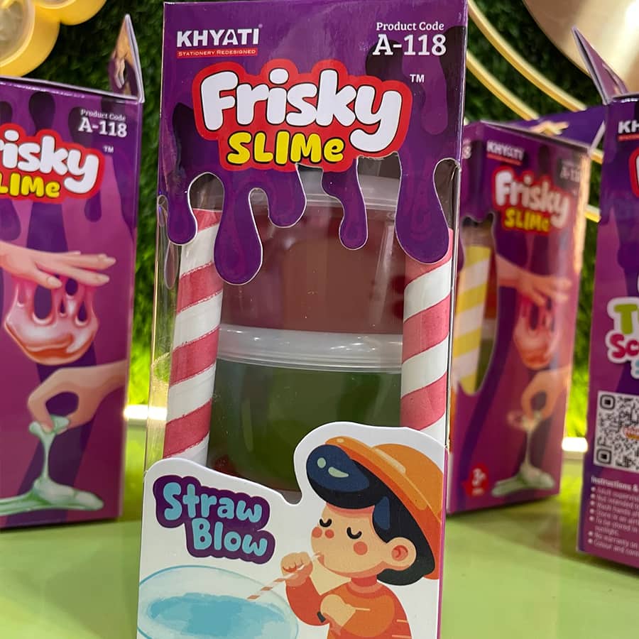 Khayati Frisky Slime Straw Blow