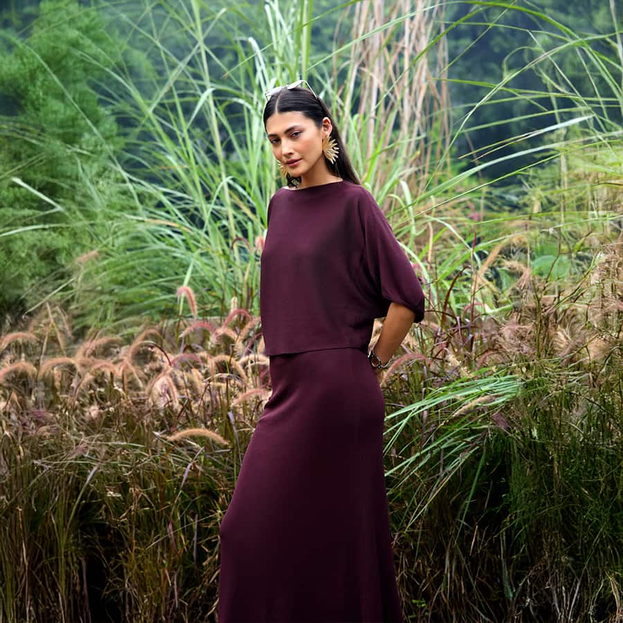 Top & Maxi Skirt Co-ord Set