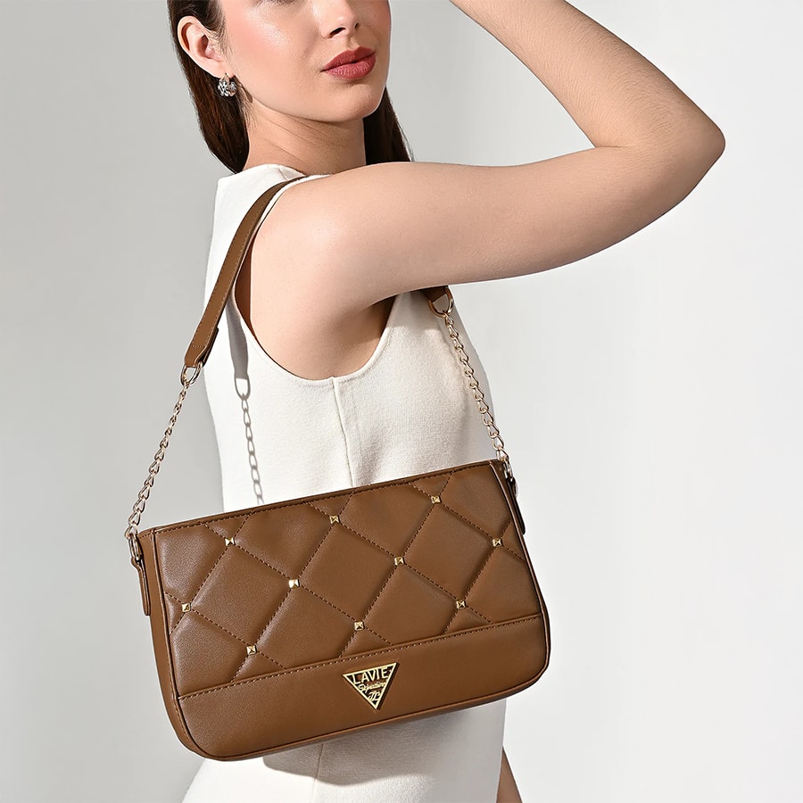 Stud Omaha small hobo bag