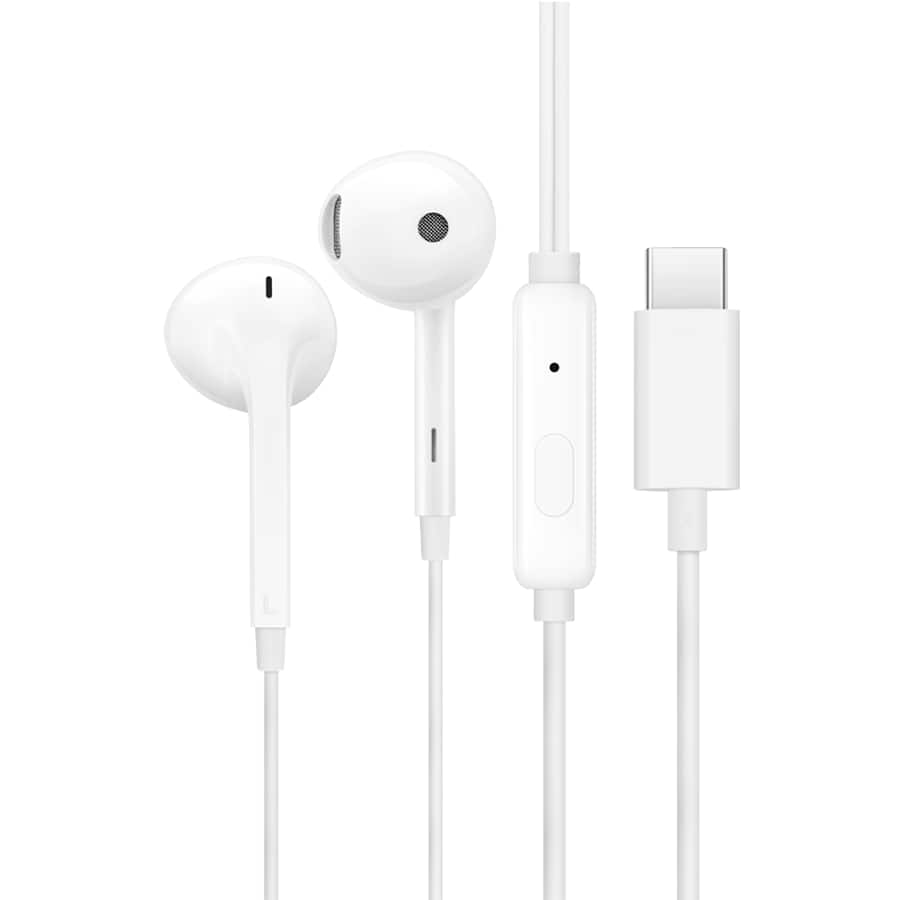 OnePlus Half In-Ear Wired Digital Earphones Type-C White