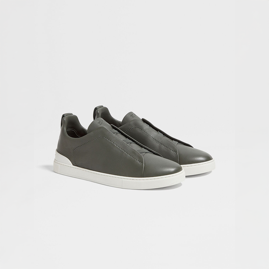 Olive green Triple Stitch™ SECONDSKIN sneakers
