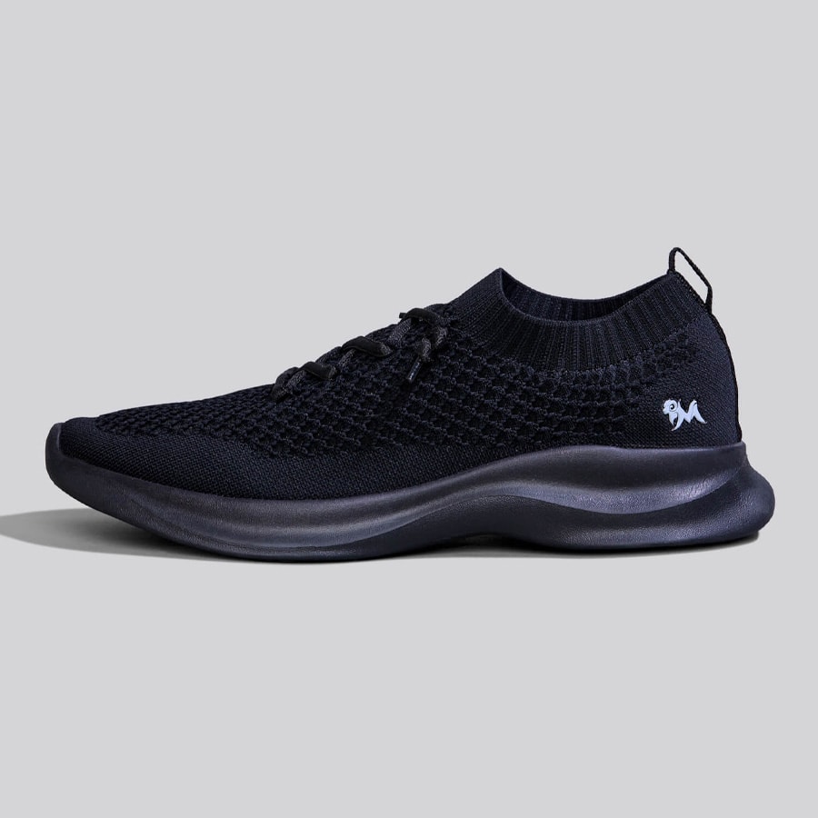 Knit Gliders For Women : Black