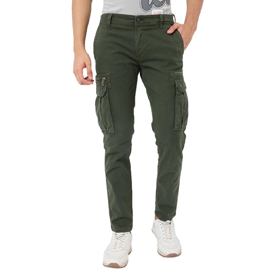 Killer Men Green Solid Cargo