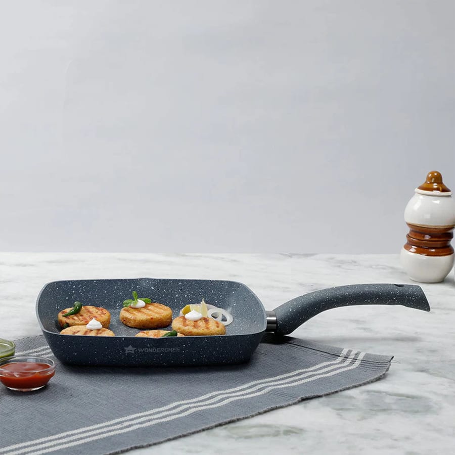 Granite Non-Stick 24cm Grill Pan