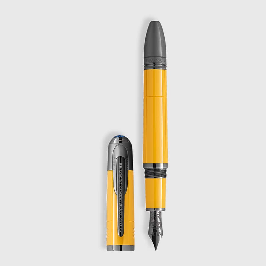 Great Characters Enzo Ferrari Special Edition Giallo Modena Fountain Pen M