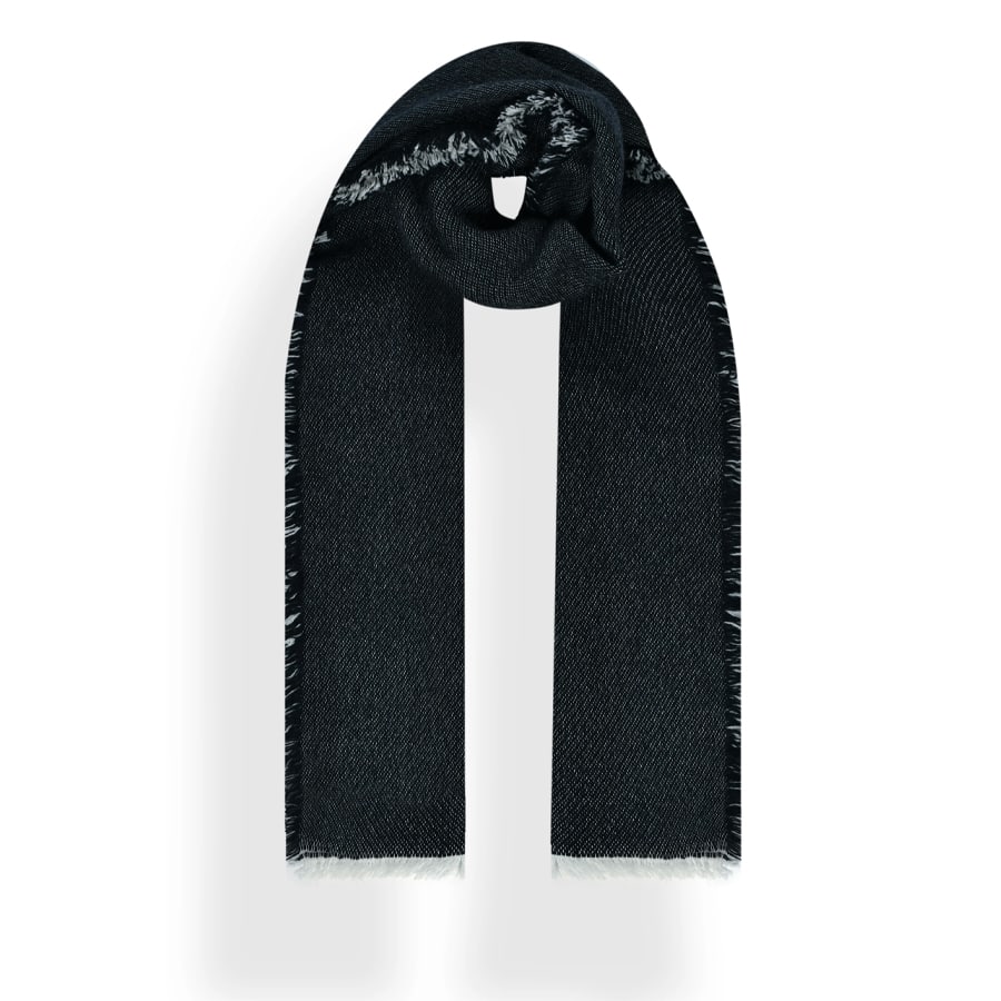 2 Face Reversible Stole in Cashmere