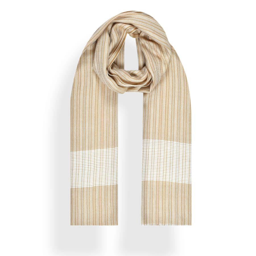 Broken Twill Stripe in Merino