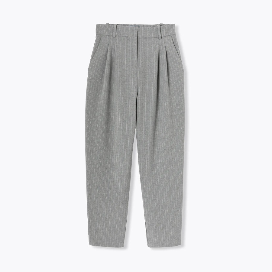ARCHIVE n°2 smart trousers - Ecru stripes