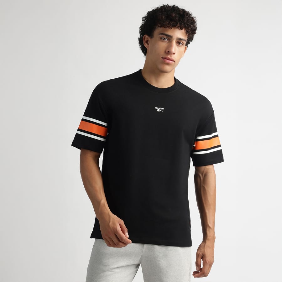 Reebok Men T Shirt - Black