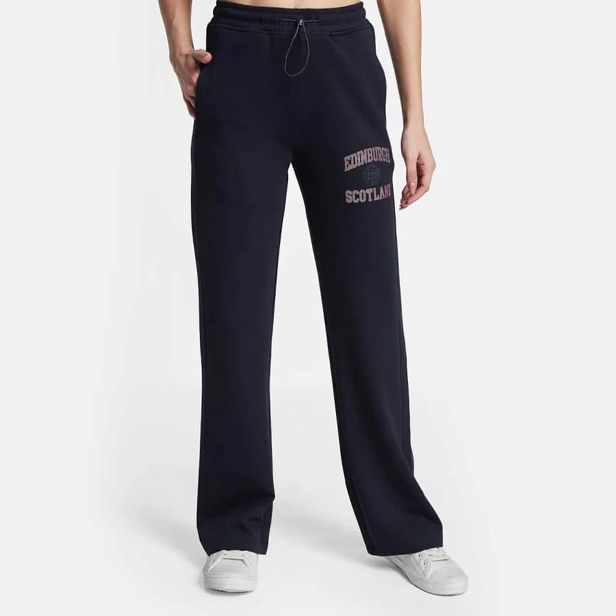 METTLE Women Regular Fit Mid Rise Fleece Track Pants
