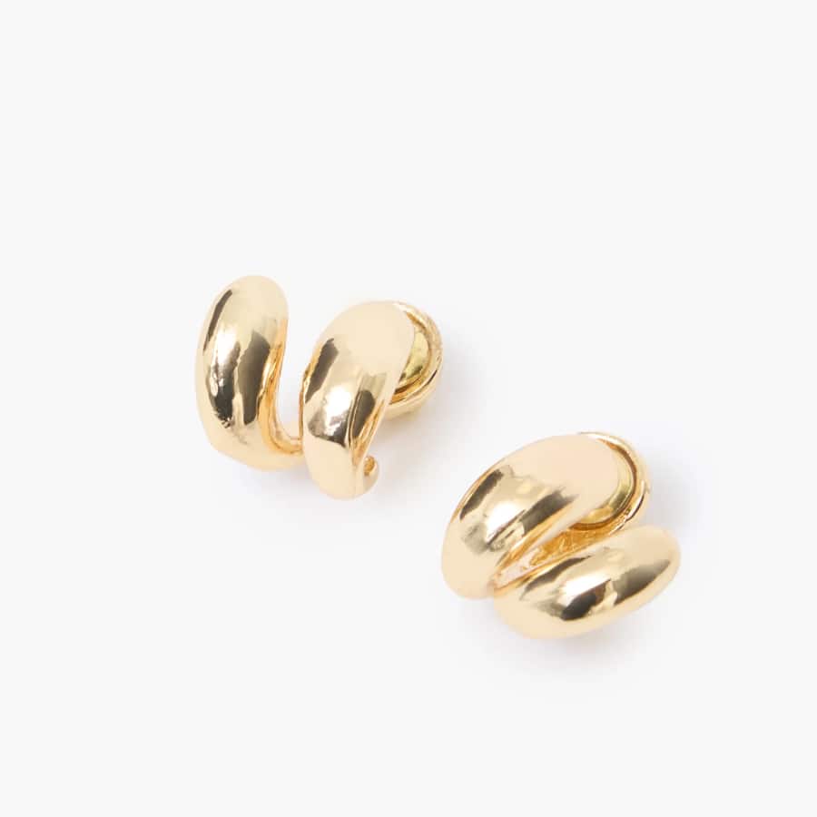 Mini Twisted Double Stud Earrings