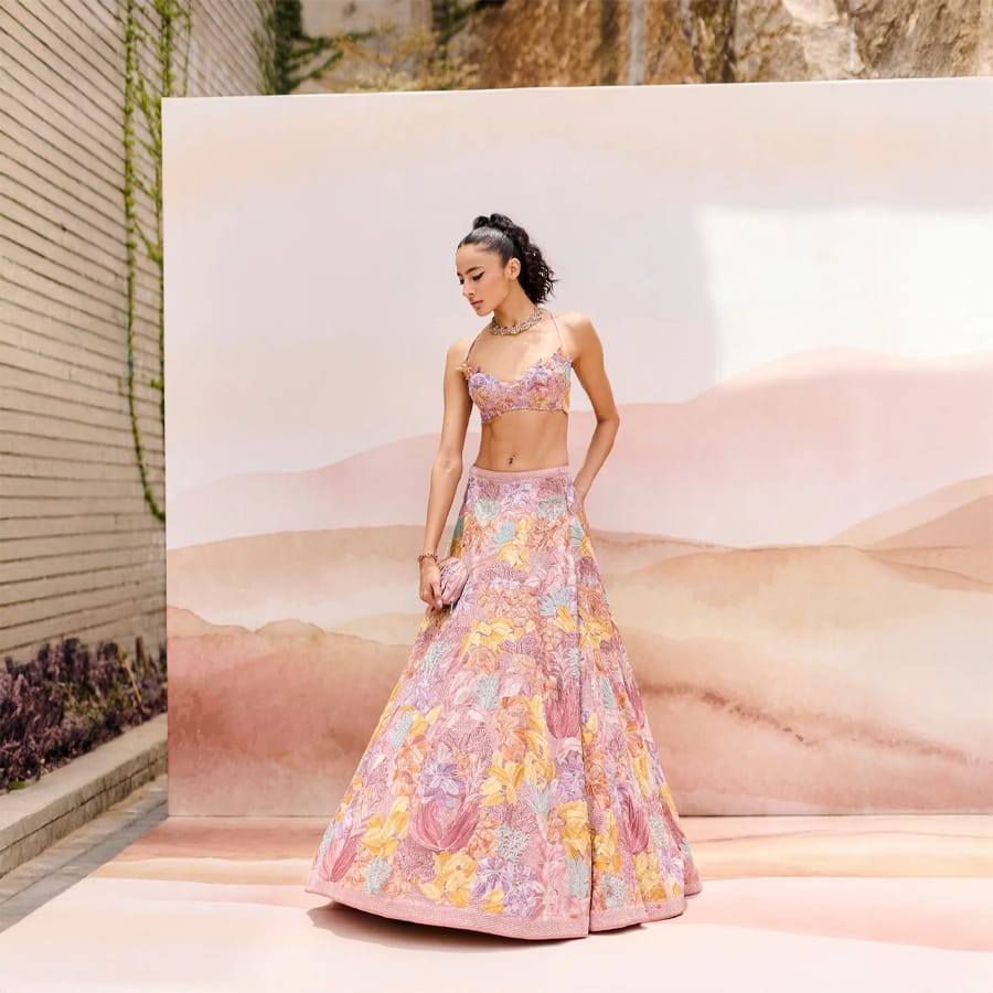 Freesia Lehenga Set