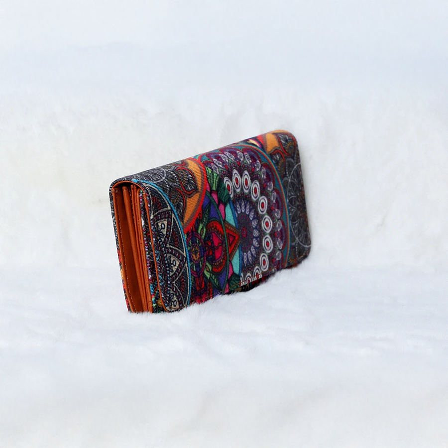 Flap Wallet Oranges