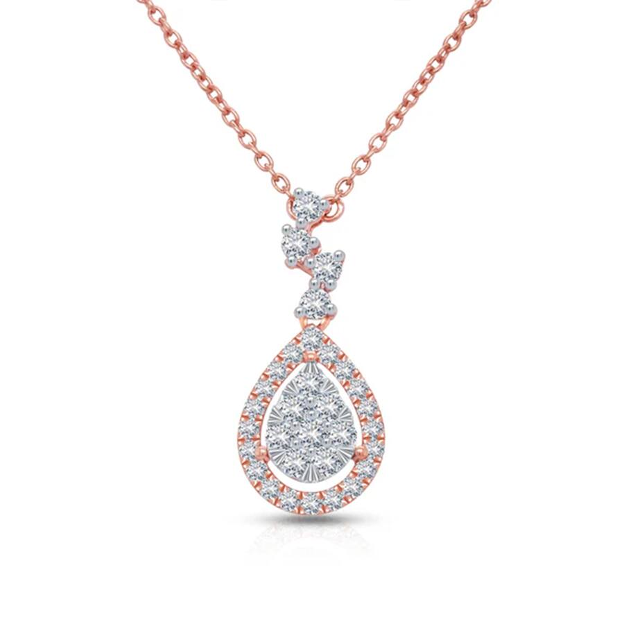Interwoven Diamond Pendant