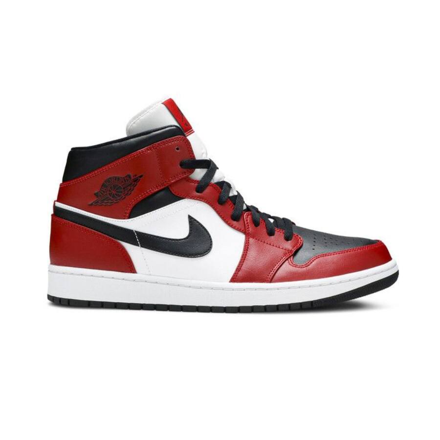 Air Jordan 1 Mid Chicago Black Toe